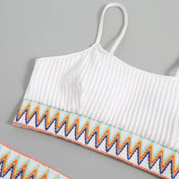 Bikini with Adjustable Straps and High Waist – Malia