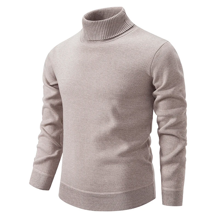 Soft & comfortable men's cotton turtleneck – Jonas
