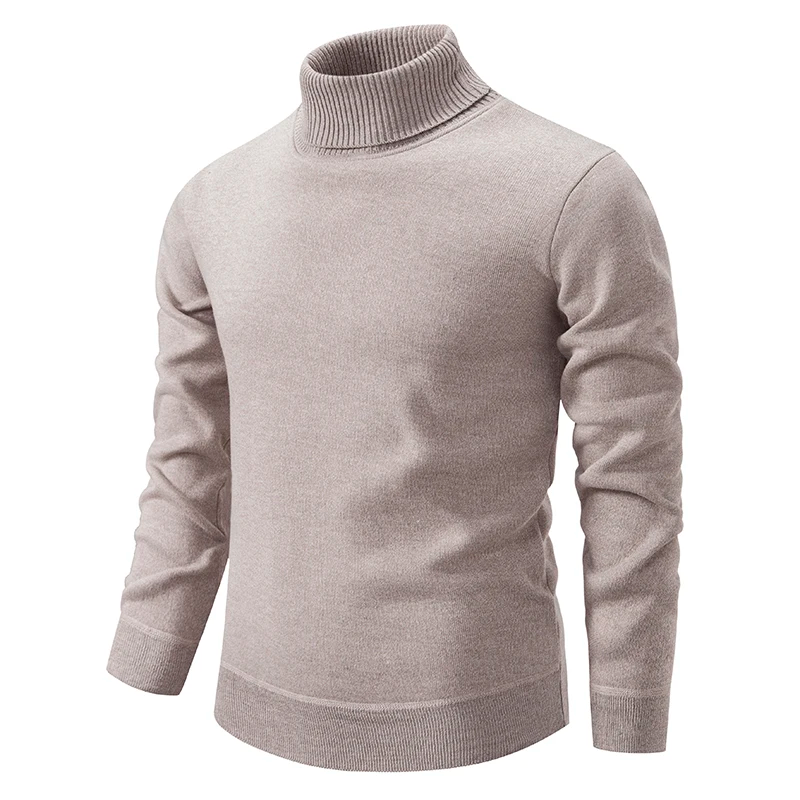 Soft & comfortable men's cotton turtleneck – Jonas