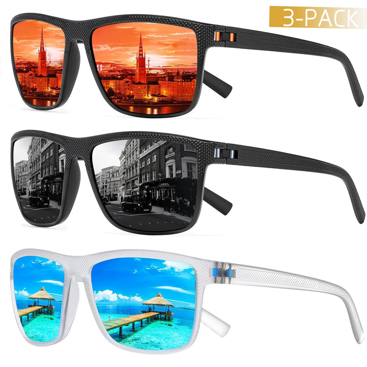 Polarized Sunglasses 3-Pack – Solvion