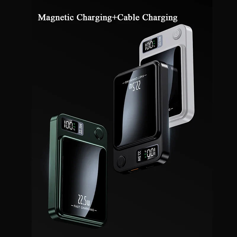 Magnetic Wireless Power Bank - MagCharge Mini
