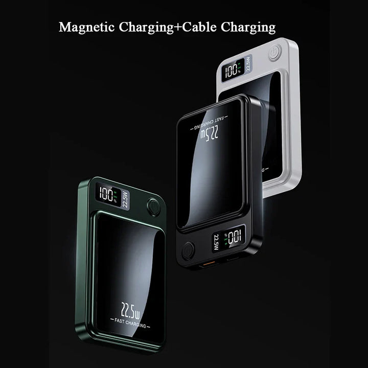 Magnetic Wireless Power Bank - MagCharge Mini