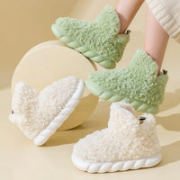 Warme damespantoffels van katoen en pluche - CozySteps
