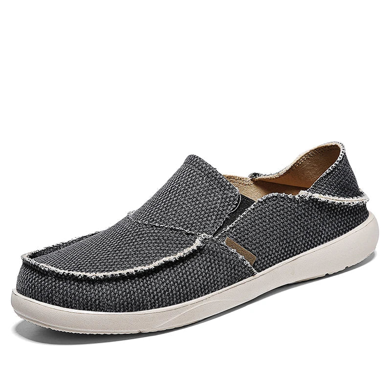 Light Men's Canvas Slip-Ons - Niko