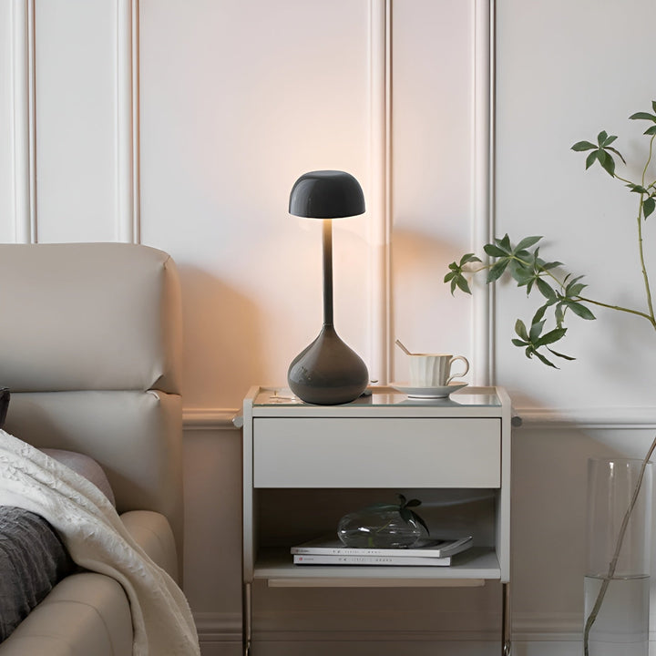 Wireless Dimmable Mushroom Table Lamp - GlowMush