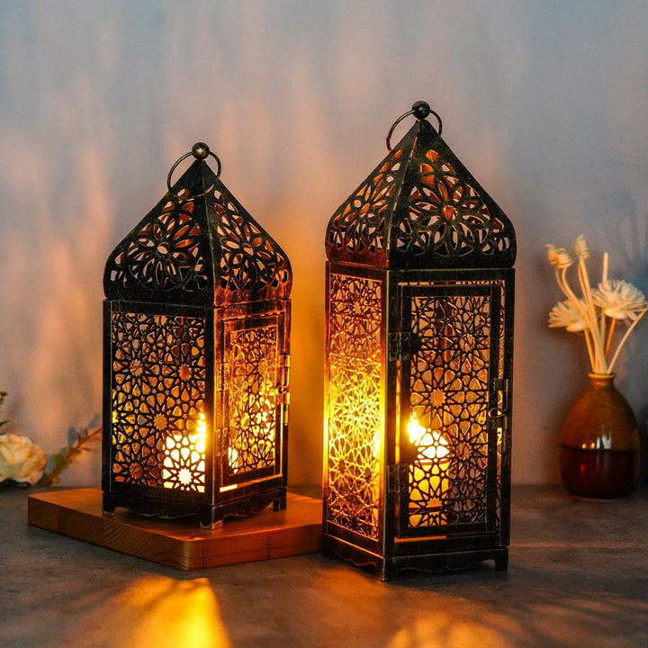 Bronze Vintage Wind Lantern - Victor