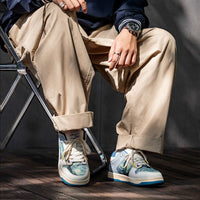 Artistic Unisex Sneakers with Starry Night Design and Comfortable Sole - Lior