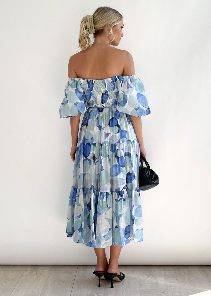 Off-Shoulder Midi Dress – Talia