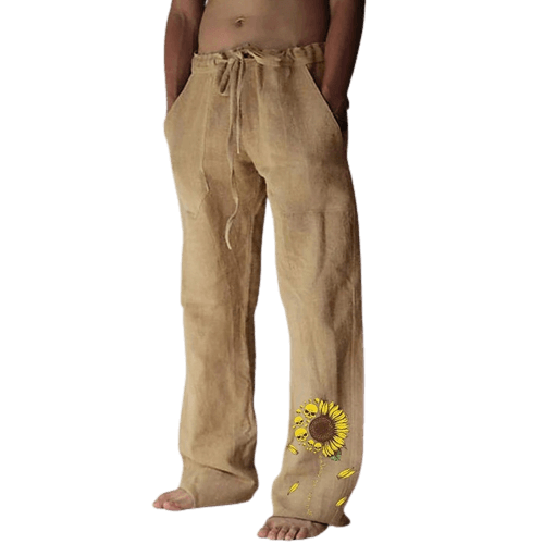 Light & comfortable men's summer pants made of linen – Nilo