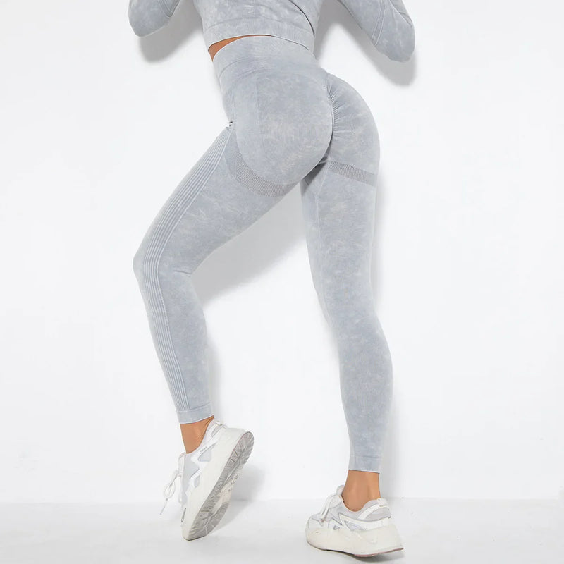 Naadloze Dames Yoga Set met Cropped Top - Nova