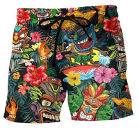 Men's Swim Shorts with Graffiti Print – NovaBay