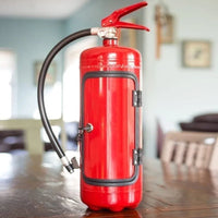 Hidden Bottle Storage in Fire Extinguisher Shape – BlazeVault
