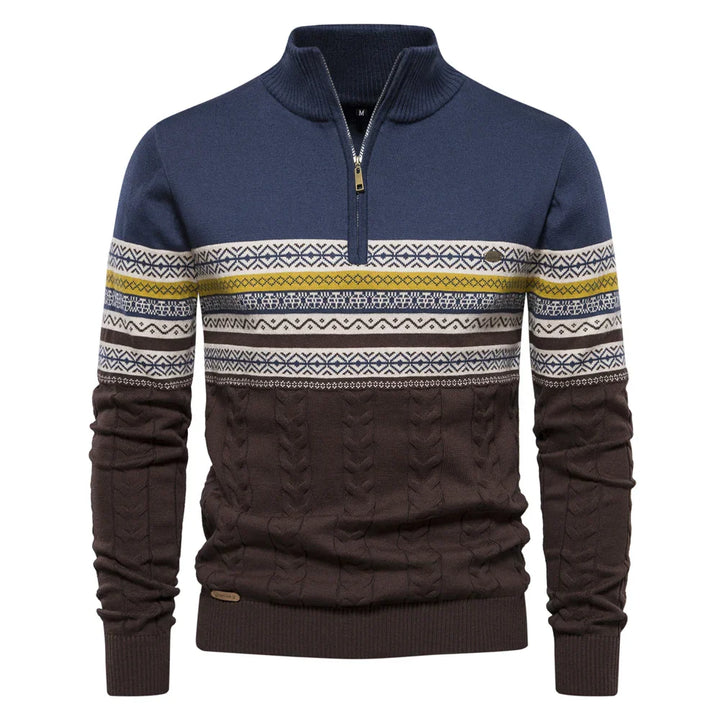 Premium Retro-Patroon Trui - Leo