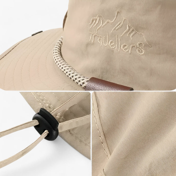 Unisex UV-protective waterproof bucket hat – Johnny