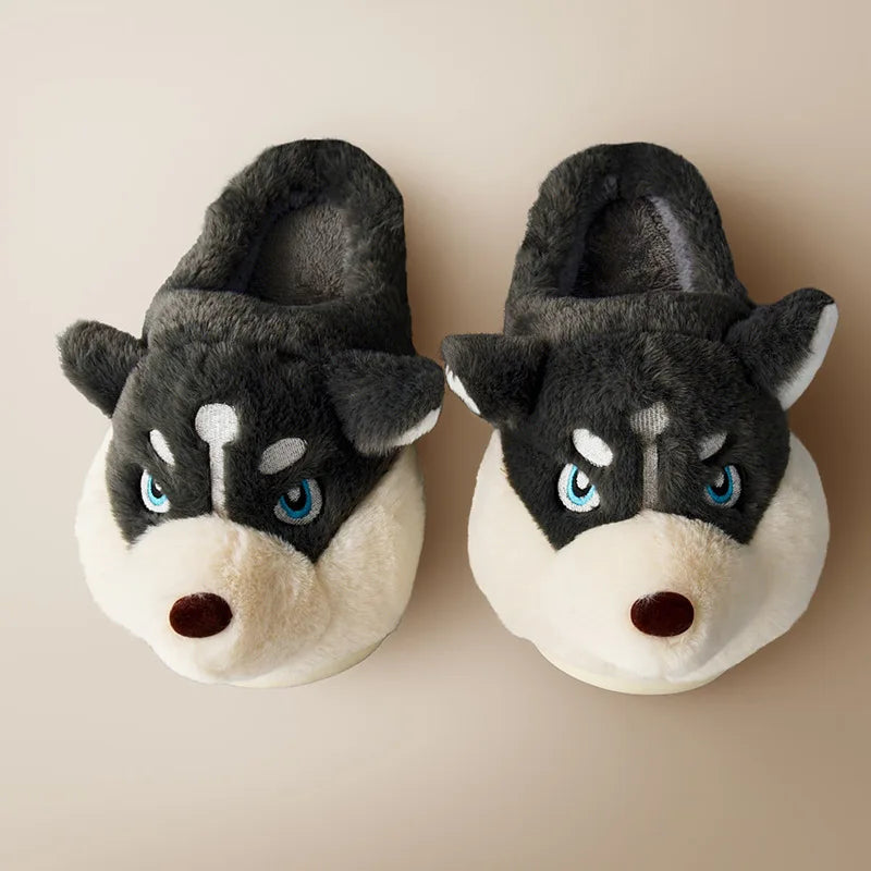 Cute Husky Women's Slippers – Novi
