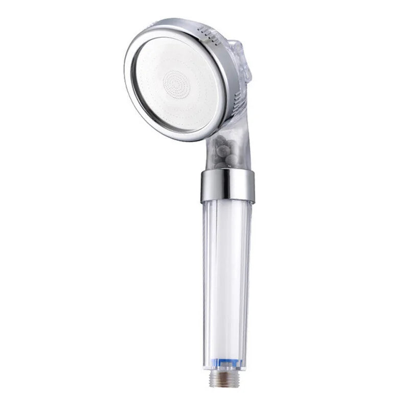 High-Pressure Water-Saving Shower Head with Filter - AquaGlow
