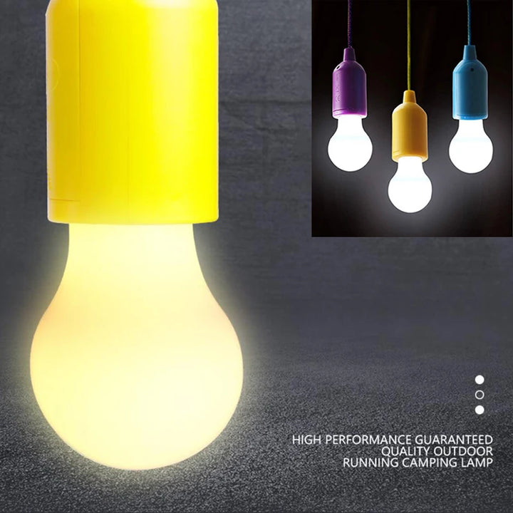 Colorful Portable Hanging Lamp - ChromaGlow