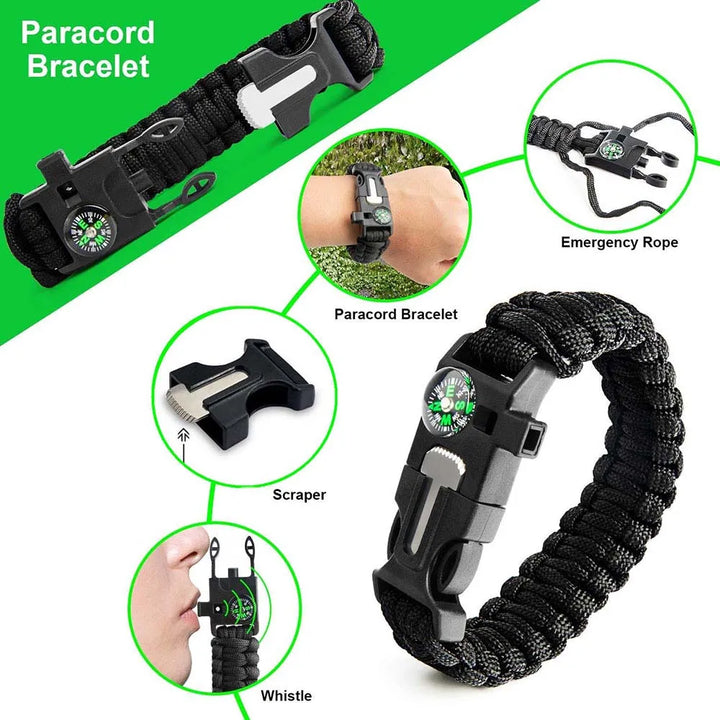 38-in-1 First Aid and Survival Kit - SurvivalAid