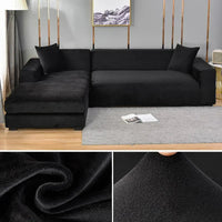 Stretch Velvet Sofa Cover with Luxury Finish – Sofina