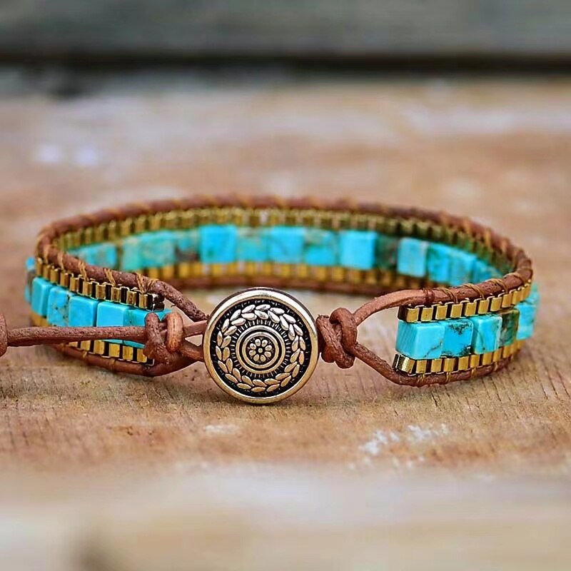Imperial Stone Turquoise Bracelet - Cairos