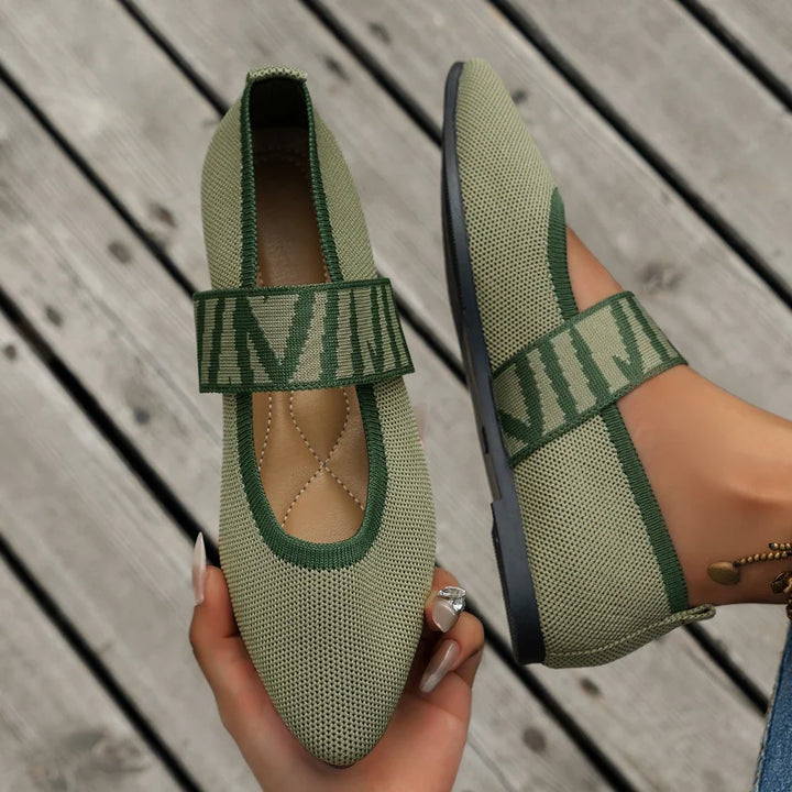 Stijlvolle dames zomerschoenen met spitse neus - Lina
