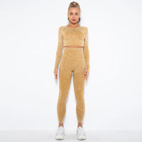 Naadloze Dames Yoga Set met Cropped Top - Nova