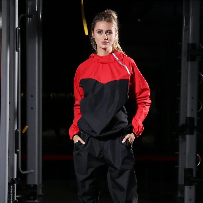 Lightweight Unisex Tracksuit with Zipper and Hood - Remo