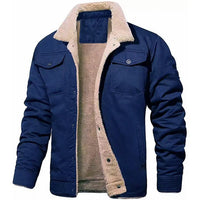 Men's Cotton Fleece Bomber Jacket – Ewan