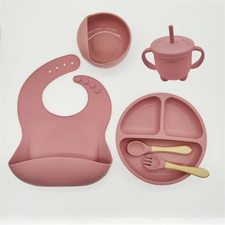 Silicone Feeding Set for Babies - TinyBites