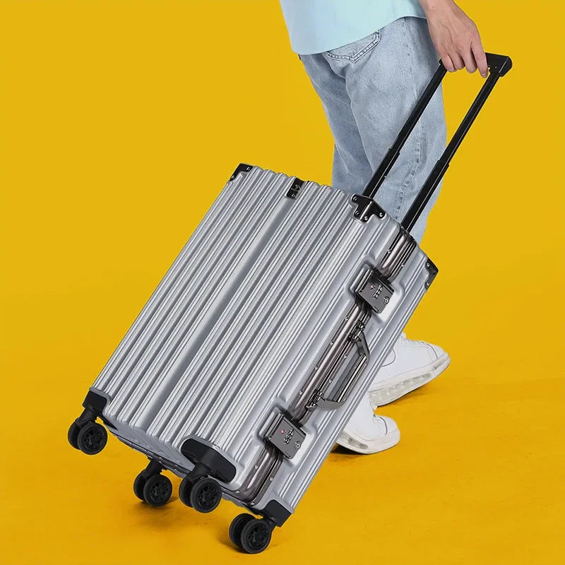 Aluminum Frame Hardshell Suitcase – Geneva