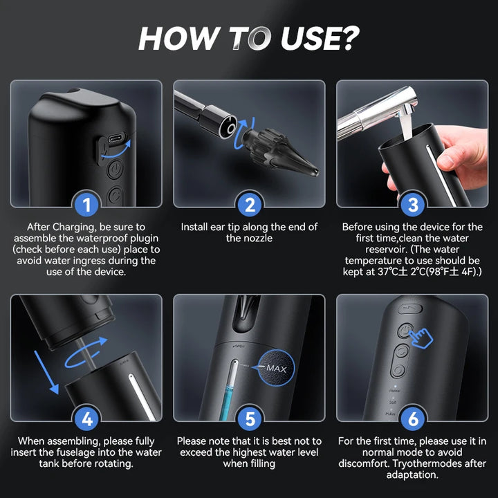 Electric Ear Water Cleaner - EarBuddy