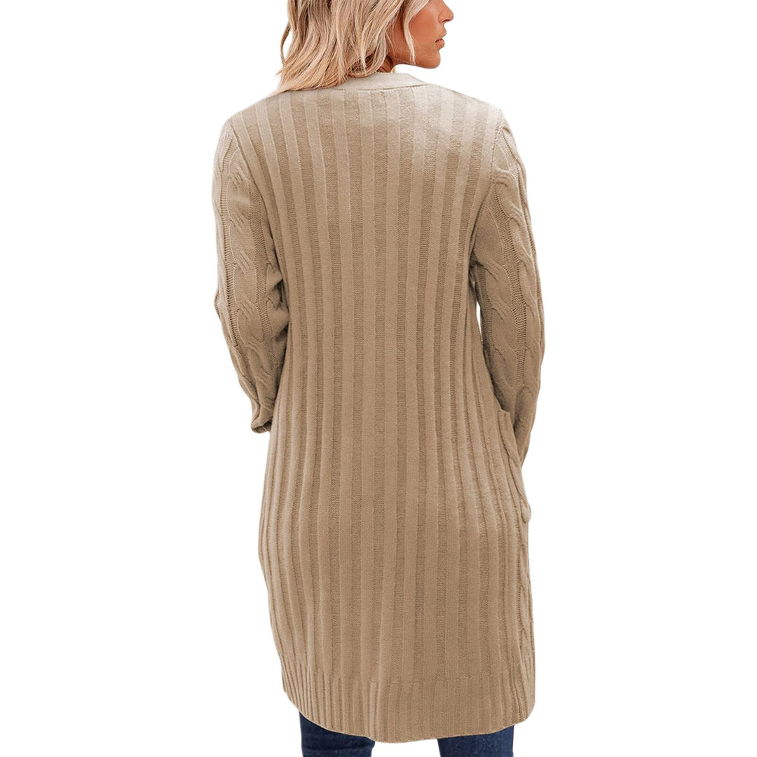 Knitted Women's Cardigan with Pockets – Noelle