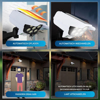 Solar-Powered Dummy Security Camera - SolarGuard
