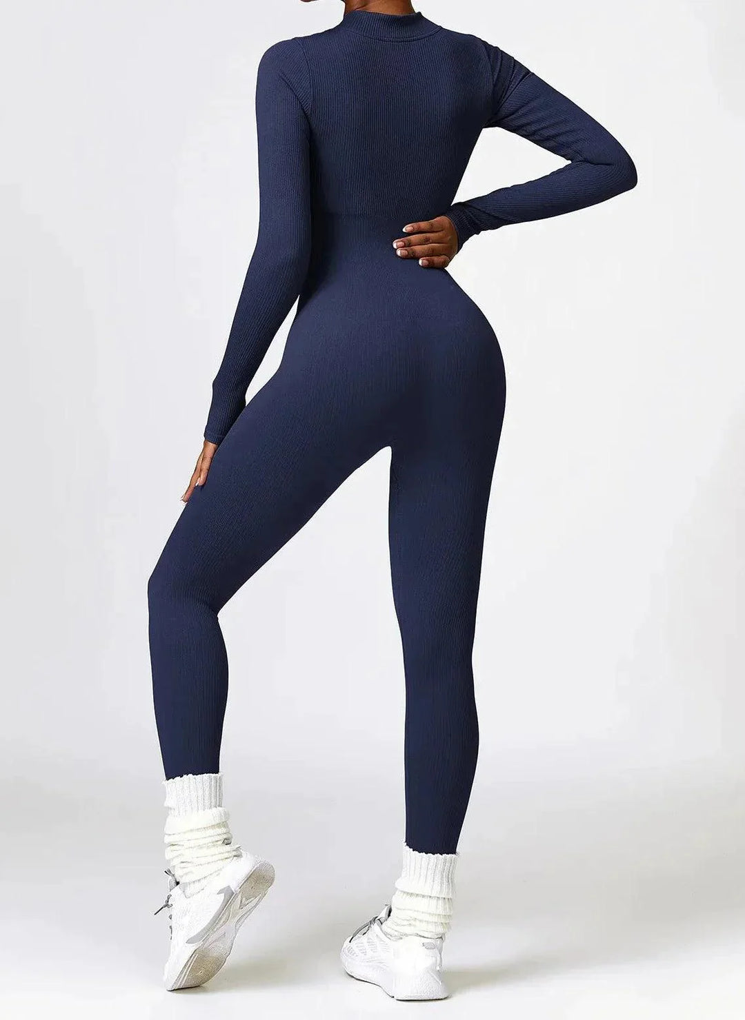 Luxury Full-Body Romper with Long Sleeves - Lisa