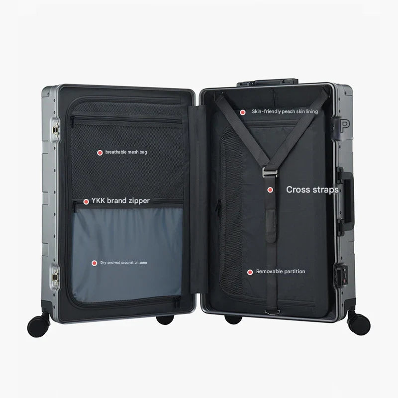 Aluminimum Hardshell Koffer – Pristina