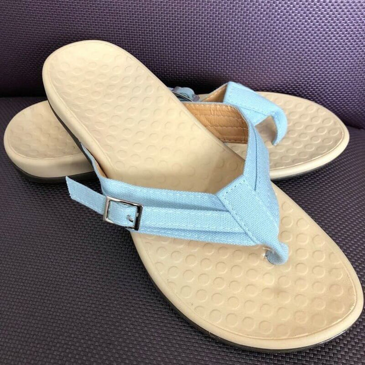 Comfortabele orthopedische teenslippers voor dames - OrthoSommer