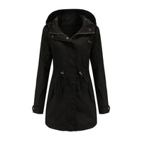 Stylish Women's Coat with Hood – Marielle