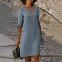 Letnia stylowa sukienka - Luna