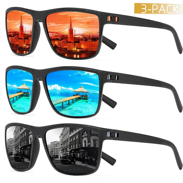 Polarized Sunglasses 3-Pack – Solvion