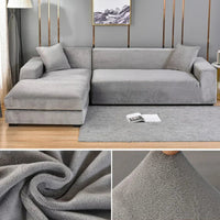 Stretch Velvet Sofa Cover with Luxury Finish – Sofina