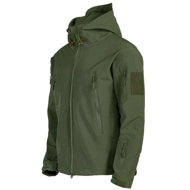Męska kurtka softshell z kapturem - Titan
