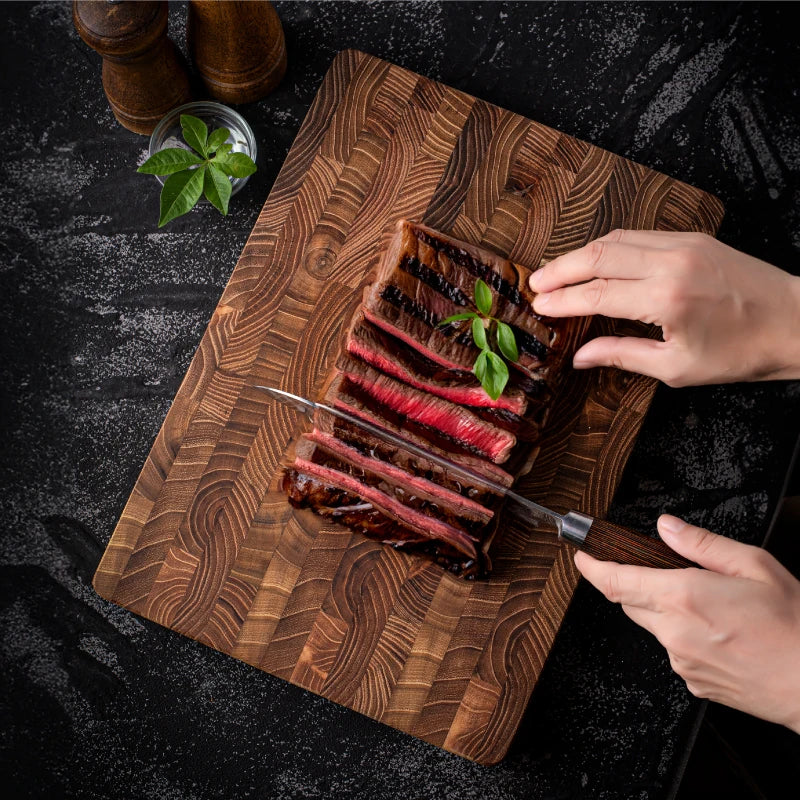 Luxury Thick Teakwood Cutting Board - ChefTeak