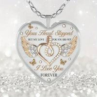 Engraved Heart Necklace – Sofie “Forever”