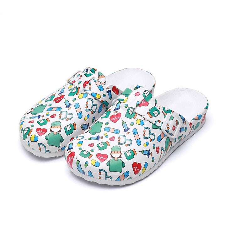 Waterproof & Lightweight Women's Care Clogs - Non-slip & Hygienic