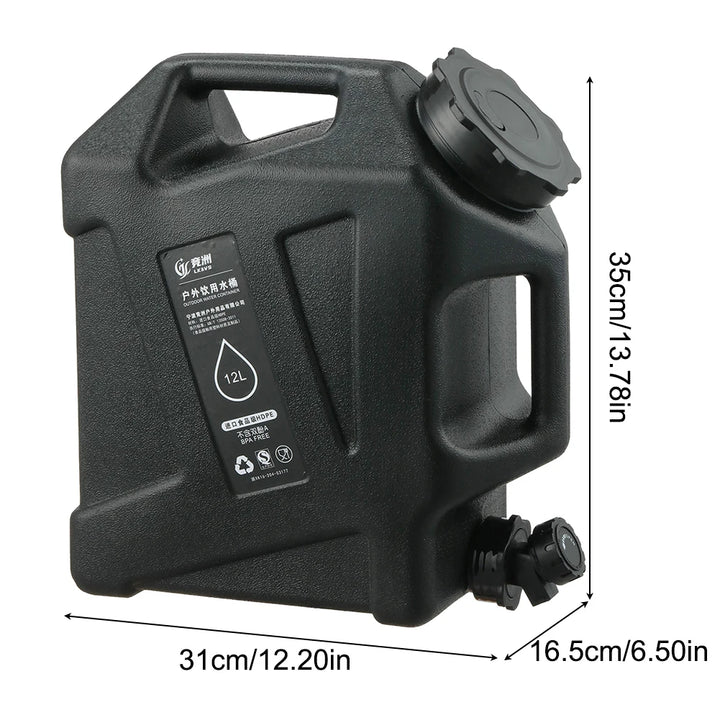 Draagbare 12L Watercontainer - AquaTrek