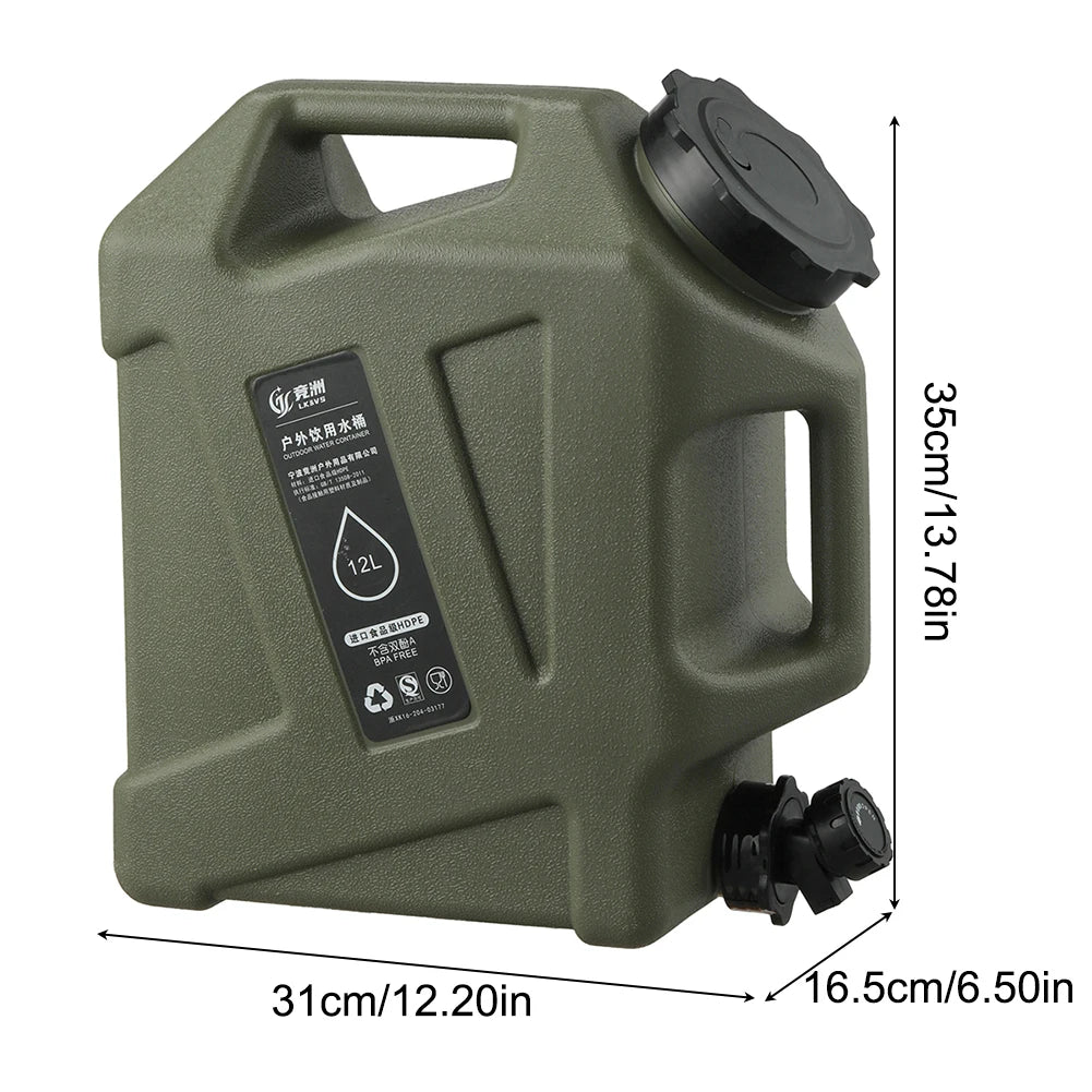 Draagbare 12L Watercontainer - AquaTrek