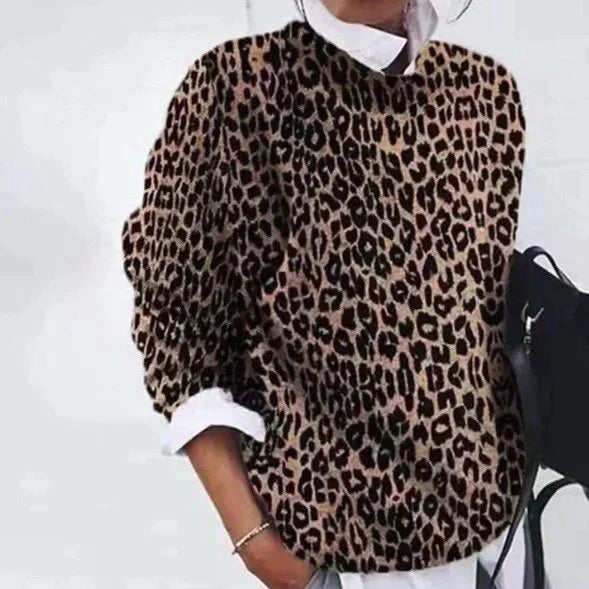 Refined Sweater with Print - Sienna
