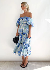 Off-Shoulder Midi Dress – Talia