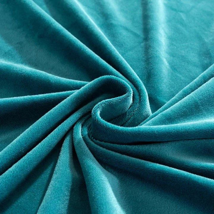 Stretch Velvet Sofa Cover with Luxury Finish – Sofina