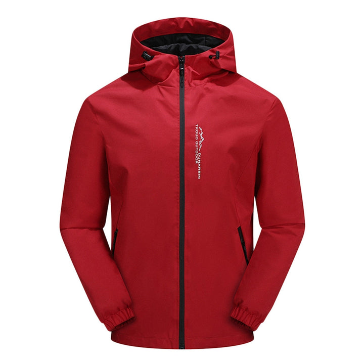 Water- and Windproof Outdoor Jacket with Hood - EcoShield